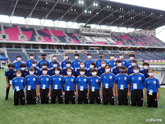 JFAアカデミー堺　キリンチャレンジカップ2021の運営サポートに参加