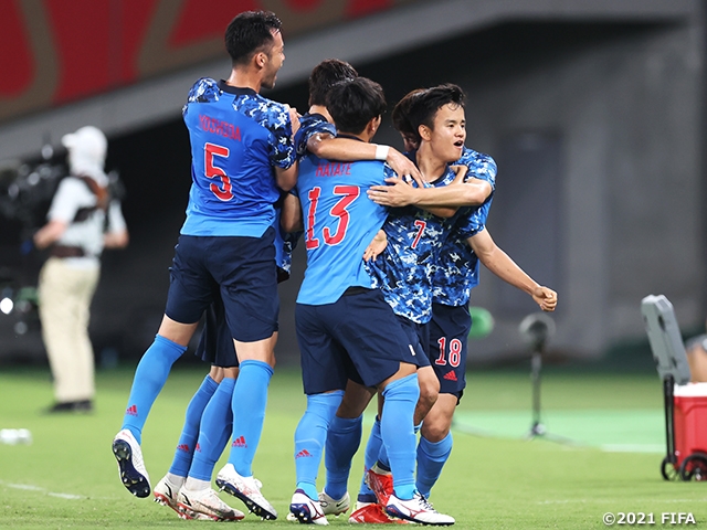 U-24日本代表　難しい大会初戦を白星でスタート