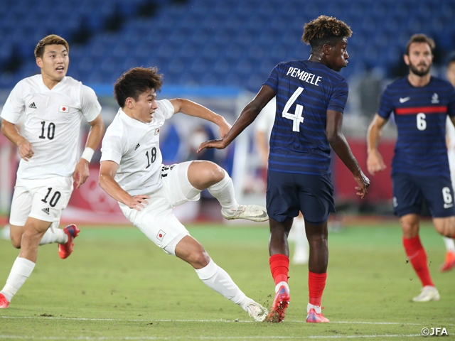 U-24 Japan National Team advance to knockout stage with win over France