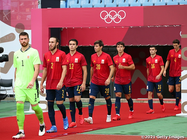 U-24 Japan National Team to face Spain at the Semi-finals of the Games of the XXXII Olympiad (Tokyo 2020)