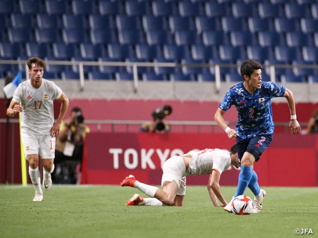 U 24日本代表 スペインに敗れ 3位決定戦へ Jfa 公益財団法人日本サッカー協会