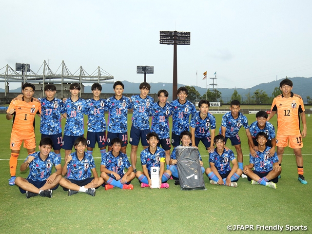 U 17日本代表 平和祈念大会 初優勝 Jfa 公益財団法人日本サッカー協会