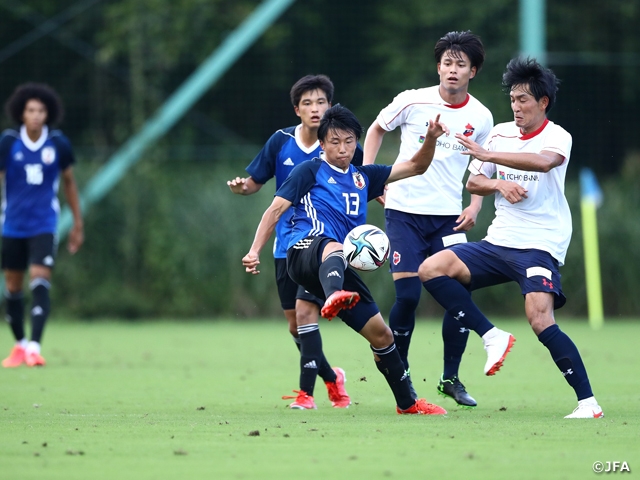 U 18日本代表 再びトレーニングキャンプにて強化継続 Jfa 公益財団法人日本サッカー協会