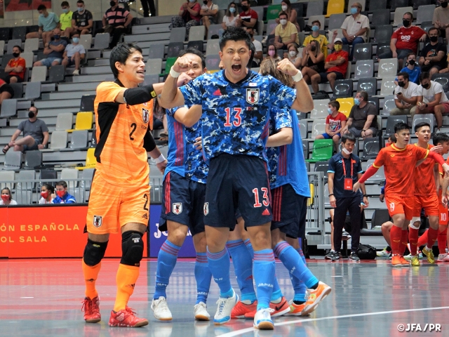 Japan Futsal National Team start off international friendly tournament with 1-0 victory over Vietnam - Europe Tour【8/7-9/2 ＠Spain, Portugal】
