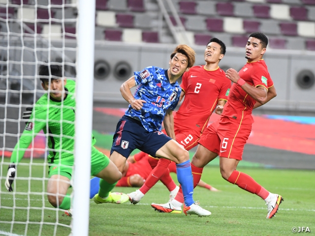 【Match Report】Osako’s goal propels SAMURAI BLUE passed China PR