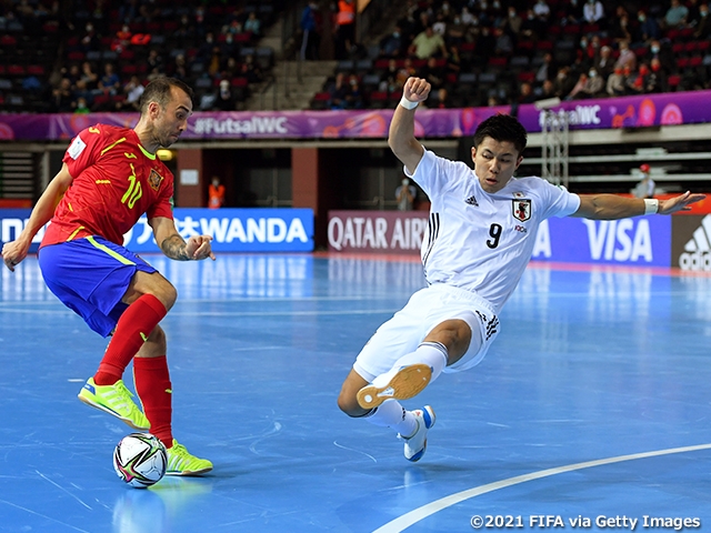 【Match Report】フットサル日本代表　グループステージ第2戦 スペイン戦は2-4で敗れる