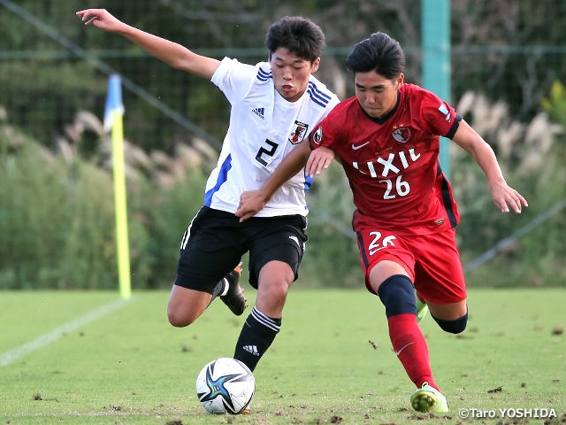 U-15日本代表候補　Jヴィレッジでトレーニングキャンプを実施