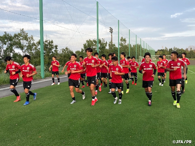 U-22日本代表候補　AFC U23選手権予選に向けて最終調整！