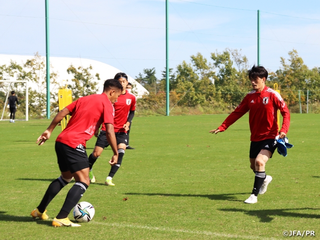 U-22日本代表　AFC U23アジアカップ予選、予選突破に向けて最終調整！