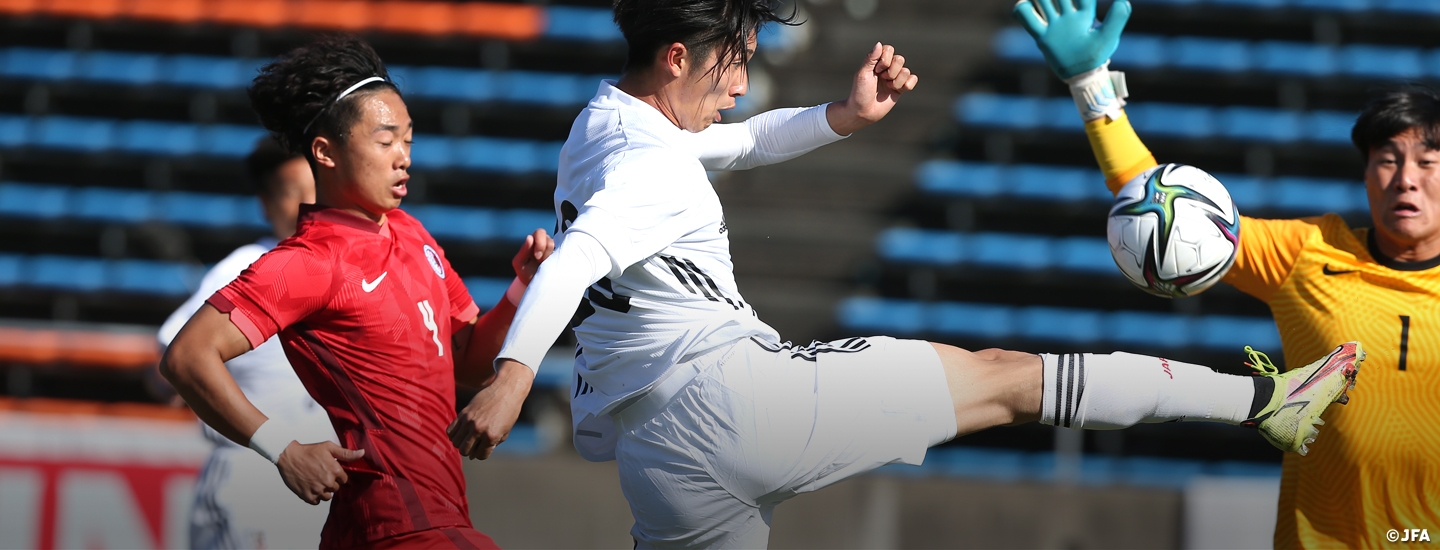 Match Report U 22日本代表 4 0で香港に勝利してafc U23アジアカップ出場権を獲得 Jfa 公益財団法人日本サッカー協会