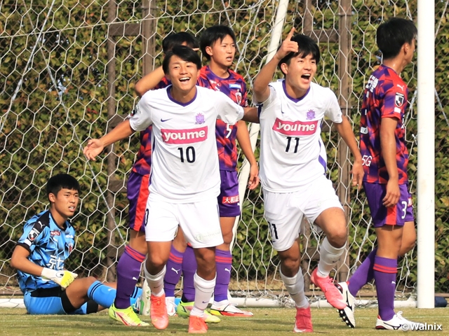 広島が序盤のリードを守り切り首位固め　高円宮杯 JFA U-18サッカープレミアリーグ 2021第11節