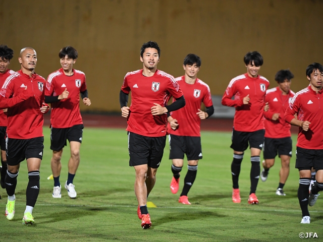 Samurai Blue 全28選手がハノイに集結 Jfa 公益財団法人日本サッカー協会