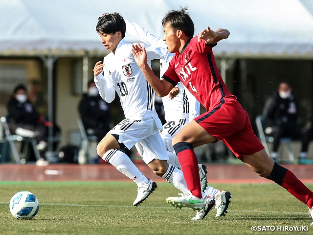 U-18日本代表　IBARAKI Next Generation Match 2021開幕！