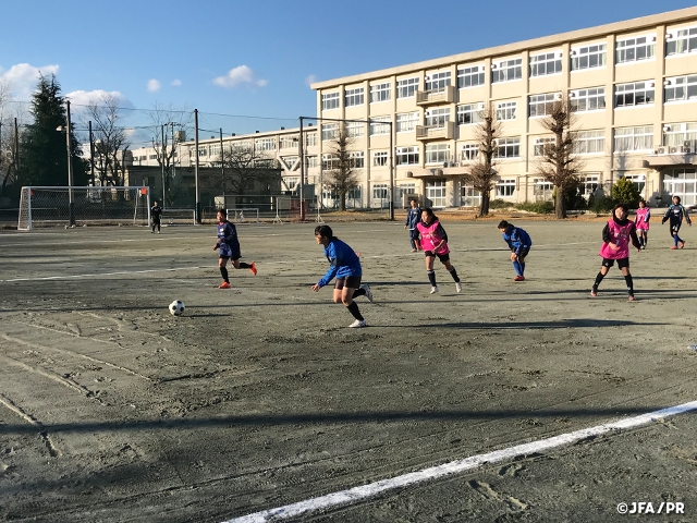 東京都中体連女子フォローアップセンター開催 ～東京都中体連サッカー専門部の取り組み～