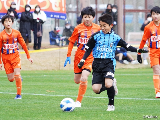 雪の舞う鹿児島で開幕!　サガン鳥栖U-12、川崎フロンターレU-12などが好発進　JFA 第45回全日本U-12サッカー選手権大会