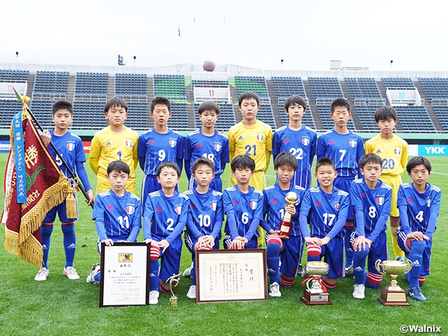 Propelled by the hat-trick of IGARASHI Regista FC claim first title in six years - JFA 45th U-12 Japan Football Championship