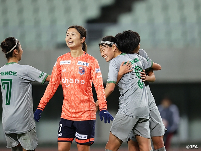 ベスト4進出チームが決定！メニーナの勢いは止まらず　皇后杯 JFA 第43回全日本女子サッカー選手権大会