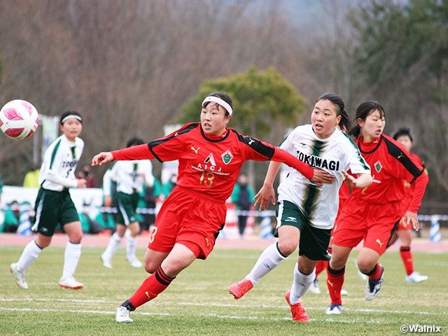 常盤木学園、日ノ本学園などがベスト4に進出　第30回全日本高等学校女子サッカー選手権大会