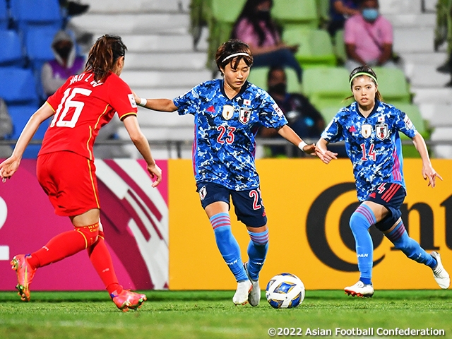 Match Report なでしこジャパン Pk戦の末に中国に敗れ 決勝進出はならず Afc女子アジアカップインド22 Jfa 公益財団法人日本 サッカー協会