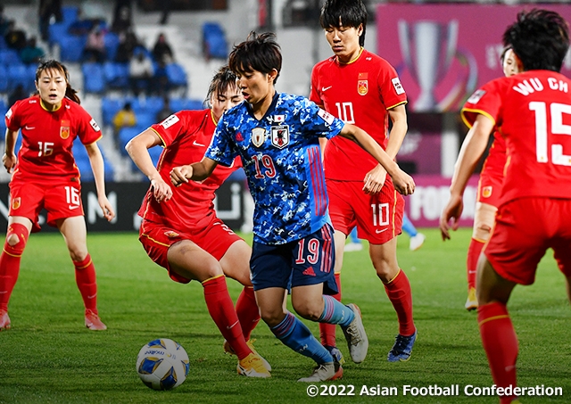 Afc女子アジアカップインド22 Top Jfa 公益財団法人日本サッカー協会