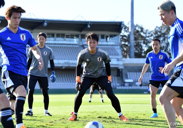 Samurai Blue 日本代表 シドニーでのピッチ初練習を実施 Jfa 公益財団法人日本サッカー協会