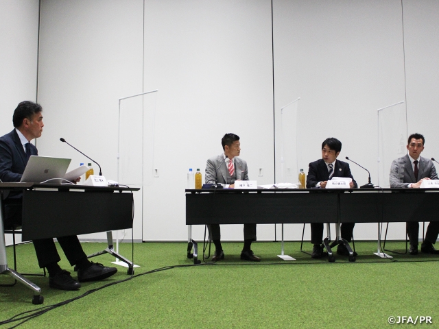 Panel discussion held as part of the JFA Women's Football Day project