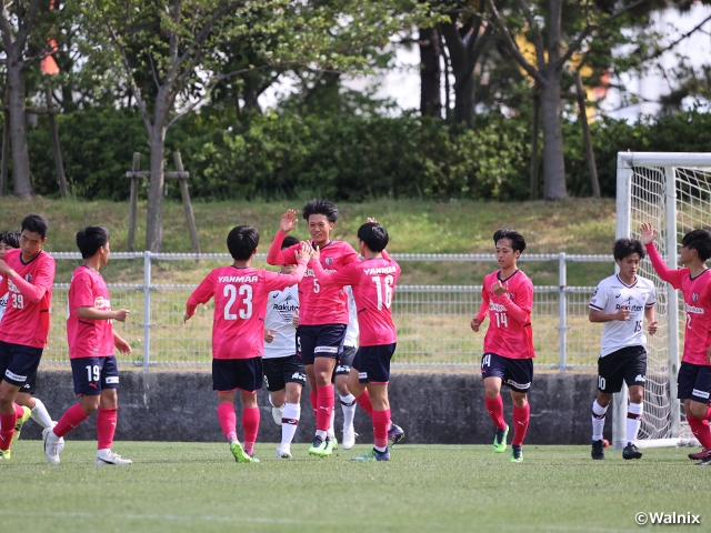 C大阪が神戸から大量5得点を奪い今季初勝利！　高円宮杯 JFA U-18サッカープレミアリーグ 2022WEST第3節
