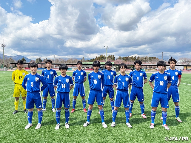 JFAアカデミー福島WEST　高円宮杯 JFA U-15リーグ2022東海が開幕、4試合目で初勝利