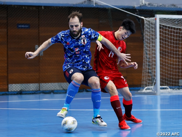 Match Report】フットサル日本代表 香港相手に11-2で公式戦白星
