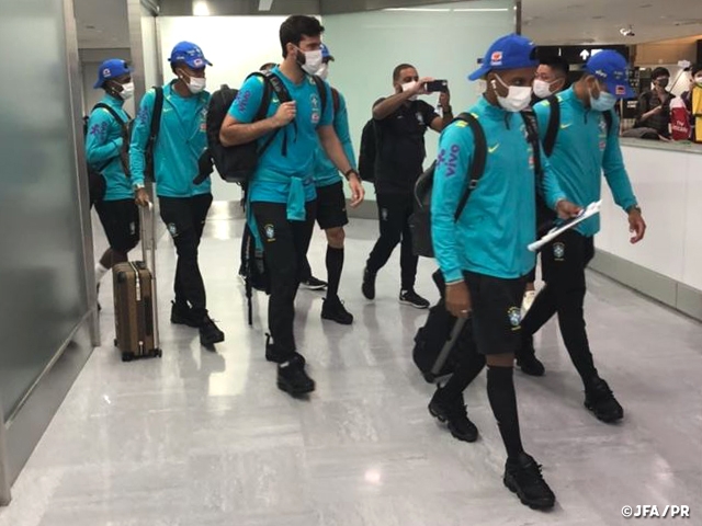 Brazil National Team arrive in Japan - KIRIN CHALLENGE CUP 2022【6/6@Tokyo】