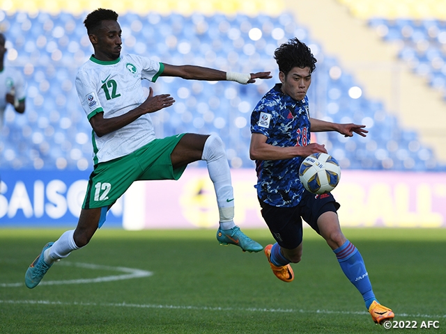 【Match Report】U-21日本代表、優勝候補のサウジアラビアとスコアレスドロー