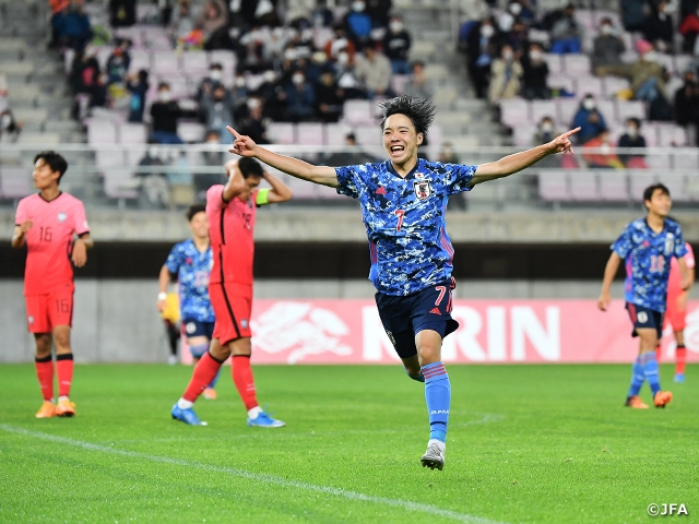 【Match Report】U-16 Japan National Team earn shutout victory over AFC rivals Korea Republic at the U-16 International Dream Cup 2022 JAPAN presented by JFA