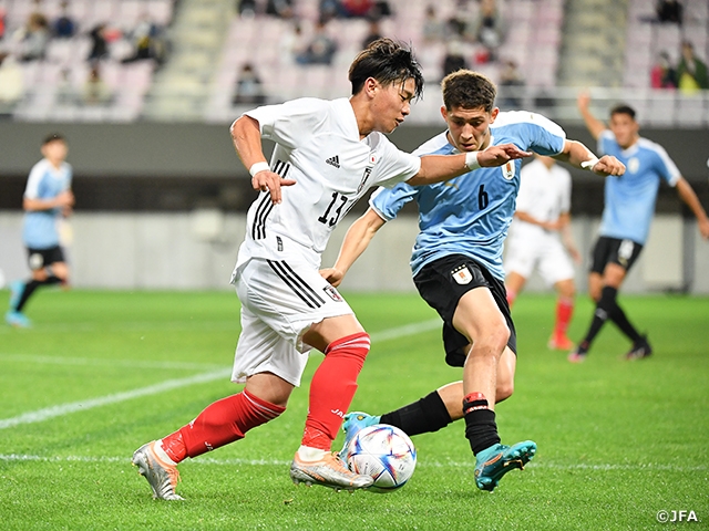 Match Report U 16日本代表がウルグアイに快勝で優勝に王手 U 16 インターナショナルドリームカップ22 Japan Presented By Jfa Jfa 公益財団法人日本サッカー協会