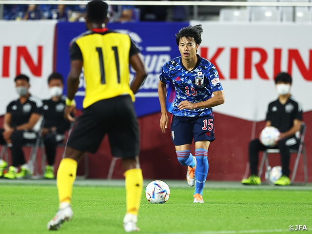 Ritsu Doan (JPN), JULY 17, 2021 - Football / Soccer : Kirin Challenge Cup  2021 between U-24 Japan 1-1 U-24 Spain at Noevir Stadium Kobe, Hyogo,  Japan. (Photo by AFLO Stock Photo - Alamy