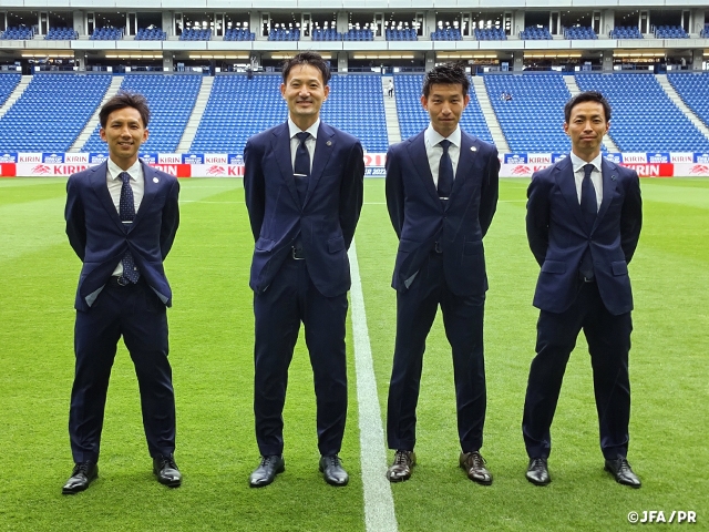 Introduction of the referees in charge of the KIRIN CUP SOCCER 2022 matches (6/14＠Osaka)
