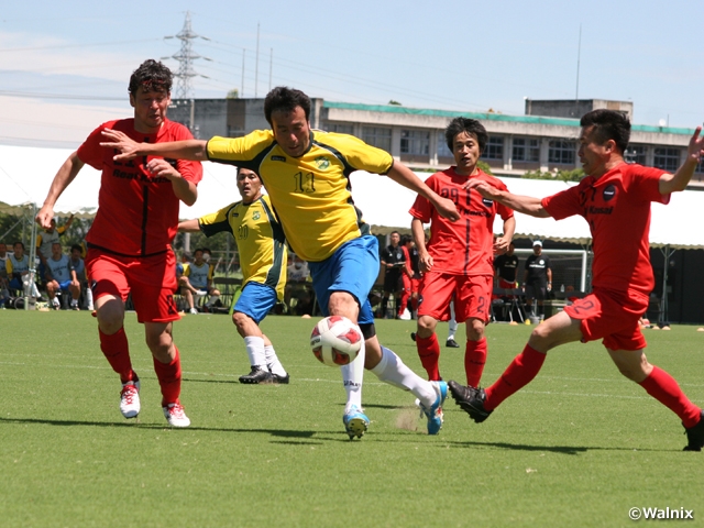 FC船橋など関東3代表が準決勝進出を決める　JFA 第21回全日本O-50サッカー大会