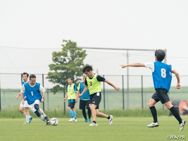 元日本代表選手を講師に迎え、JFAシニアサッカークリニックを開催　7月も町田・川口・柏で開催！