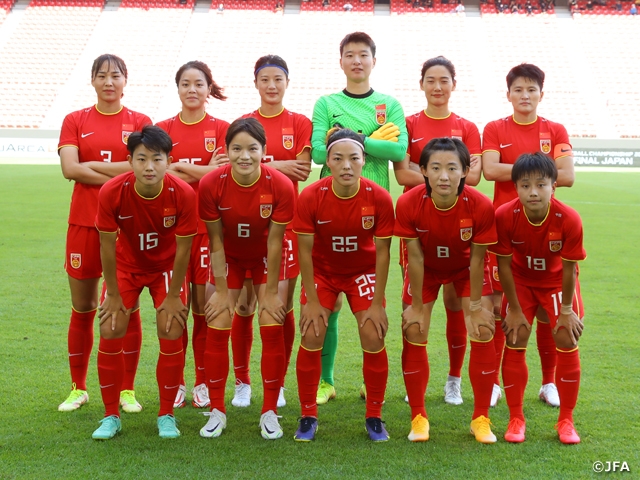 対戦チーム情報 中国女子代表 驚異的な勝負強さでafc女子アジアカップを制覇 二冠なるか Eaff E 1 サッカー選手権 22 決勝大会 Jfa 公益財団法人日本サッカー協会