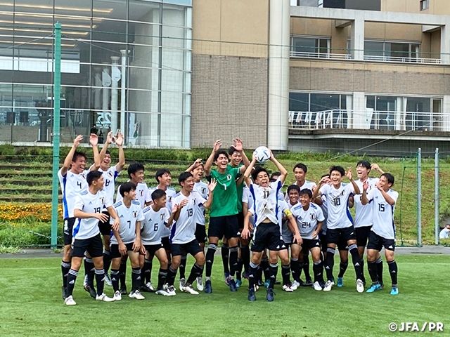 【Match Report】U-15日本代表候補　ROOKIE CUP in J-VILLAGE　決勝戦も勝利で終える