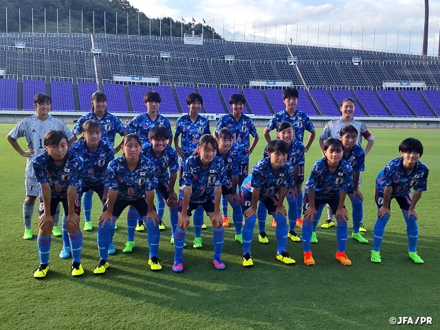【Match Report】U-15日本女子代表　初戦を白星で飾る