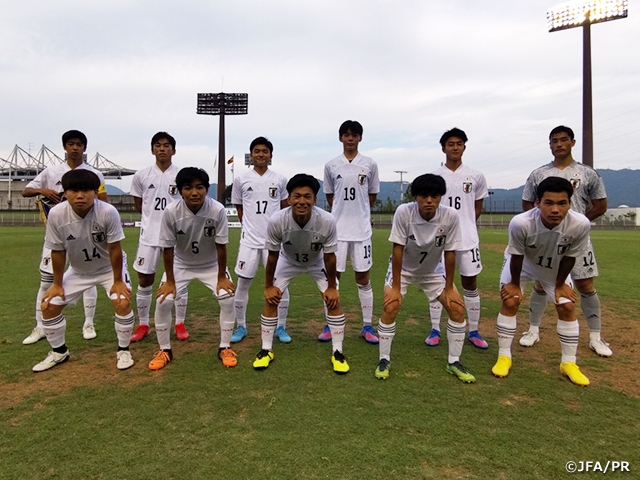【Match Report】U-17日本代表 平和学習プログラムを経て大会第2戦に臨む