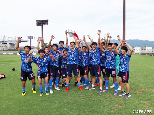 【Match Report】U-17日本代表　HiFA 平和祈念 2022 Balcom BMW CUP 広島ユースサッカーの決勝戦も勝利で終える