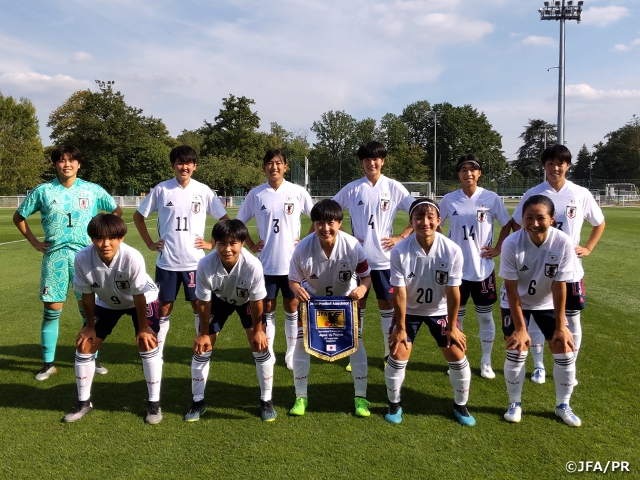 【Match Report】U-17日本女子代表　初の海外遠征を3連勝で締めくくる