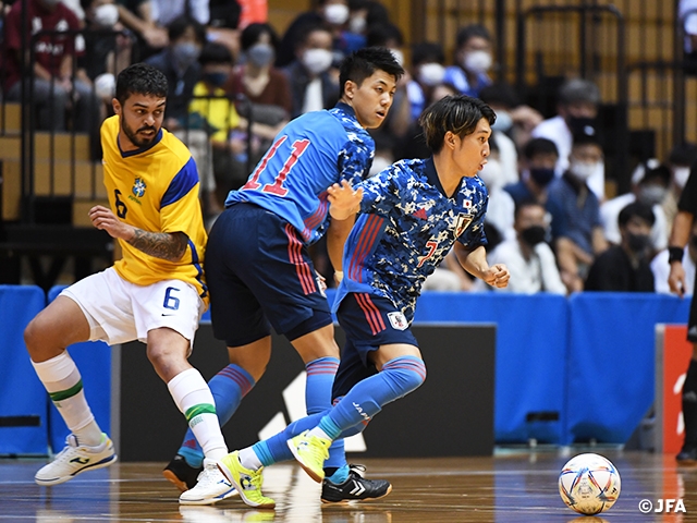 Match Report フットサル日本代表 ブラジルに挑むも力の差を見せつけられて第1戦は敗戦 Jfa 公益財団法人日本サッカー協会