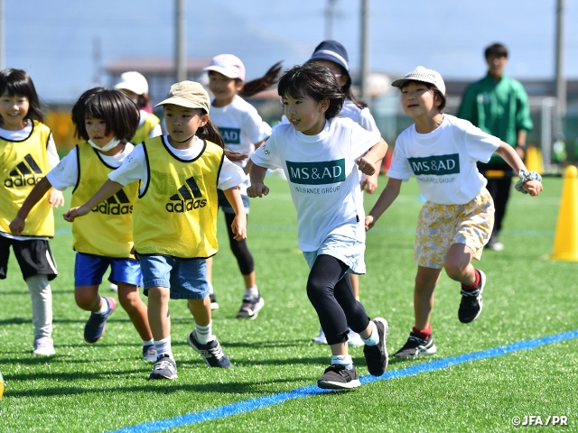 MS&ADサッカー教室 in 長野を開催