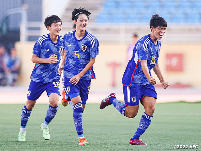 【Match Report】U-16日本代表 第2戦トルクメニスタンに7-0で勝利