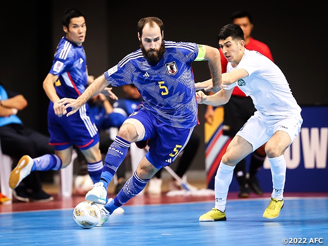 【Match Report】フットサル日本代表、ウズベキスタンに逆転勝利で決勝進出を決める！　AFCフットサルアジアカップクウェート2022 準決勝