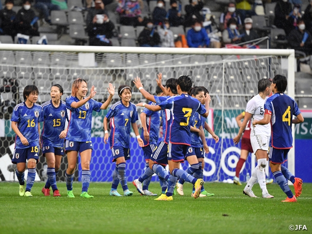 【Match Report】Nadeshiko Japan win over New Zealand in the MS&AD CUP 2022
