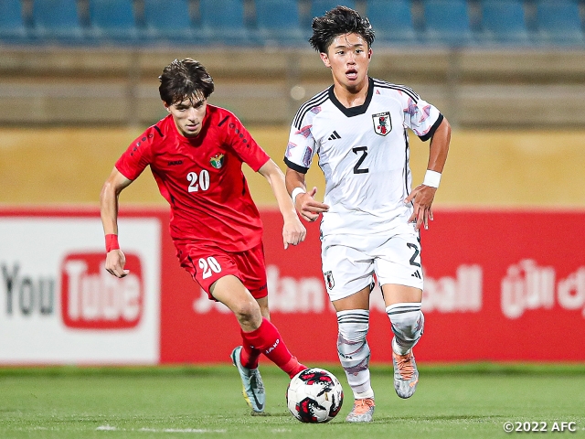 【Match Report】U-16日本代表地元ヨルダン代表に勝利し4連勝でAFC U17アジアカップ予選を突破