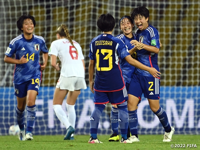 【Match Report】U-17日本女子代表、カナダに4-0の快勝でノックアウトステージ進出を決める